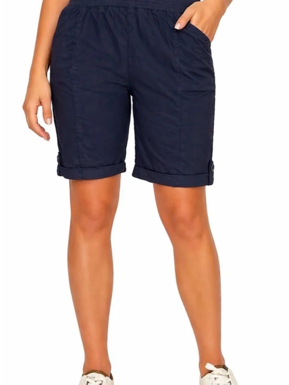 Briggs Women's Pull-On Bermuda Short with Pockets